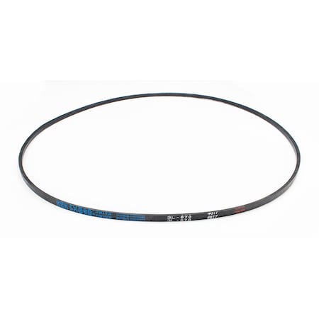 D&D 3L670 FHP V-Belt, 67 in Outside Length, 3/8 in Top Width, 7/32 in Thickness, 1 Ribs 3L670